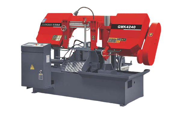 攸县GWK4240数控双柱卧式带锯床