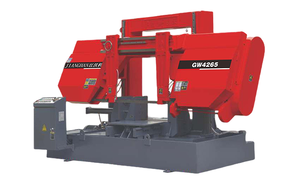 攸县GW4265双柱龙门卧式带锯床