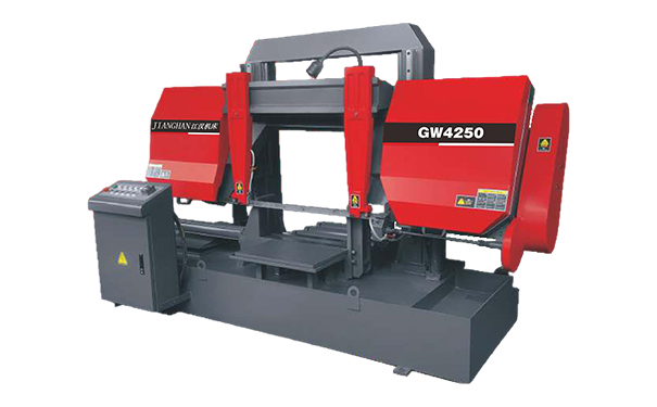 攸县GW4250双柱龙门卧式带锯床
